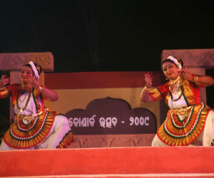 Mohiniattam performance on the closing ceremony of Konark Festival